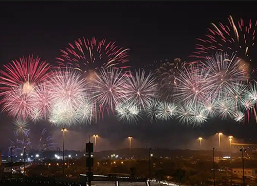 将乐县焰火晚会